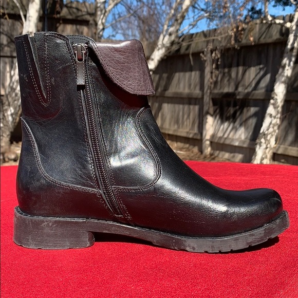 Jafa 2122 Contrast Ankle Boots Black Size 37 - Picture 3 of 10